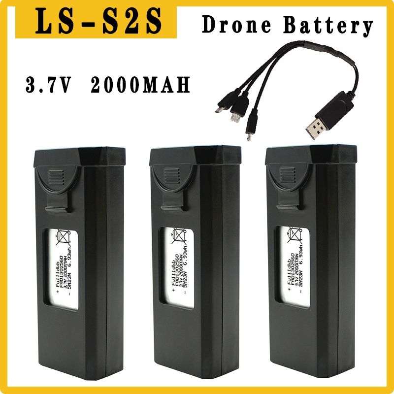 Drone Battery Balance Charger - Original S2S Drones Battery 3.7V 2000mAh