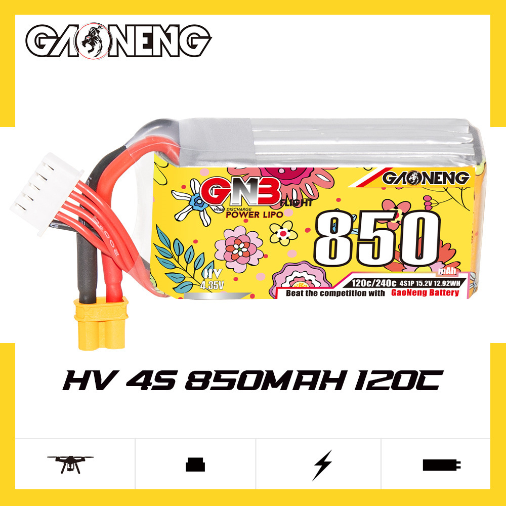 Upgraded GNB 4S 15.2V 850mAh L - Drone Battery Balance Charger review and price