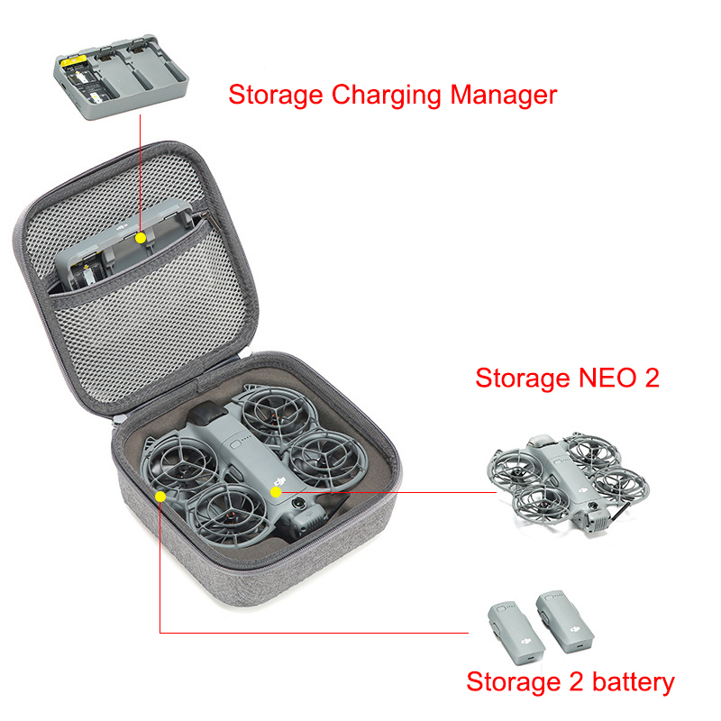 Carrying Shockproof Case for D - Drone Battery Bag review and price